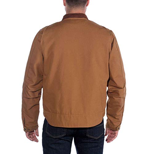 Carhartt Detroit - Chaqueta en lona de algodón Blanket Lined, Relaxed Fit Para Hombre, Carhartt Brown, XL