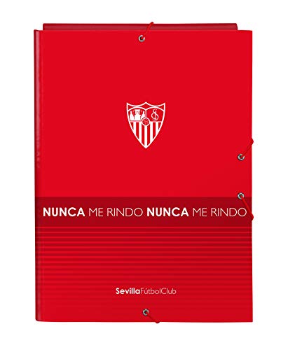 CARPETA FOLIO 3 SOLAPAS SEVILLA FC CORPORATIVA