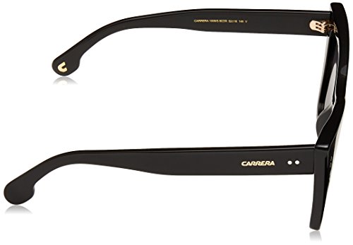 Carrera 1009/S IR 807 52 Gafas de Sol, Negro (Black/Grey Grey), Mujer