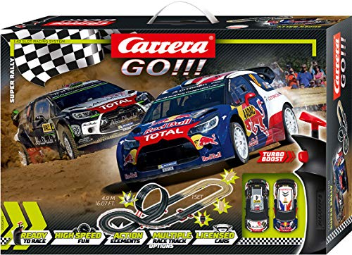 Carrera- Super Rally Citroen Juego con Coches, Multicolor, Talla Única (20062495)