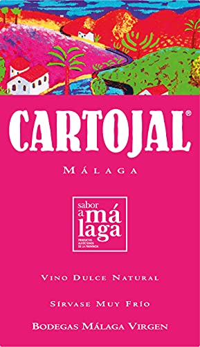 Cartojal 75 cl - Vino dulce natural D.O. "Málaga" - Moscatel - (Botella PET)