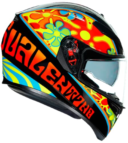 Casco AGV K3 SV Top MPLK MS Rossi Valencia 2003