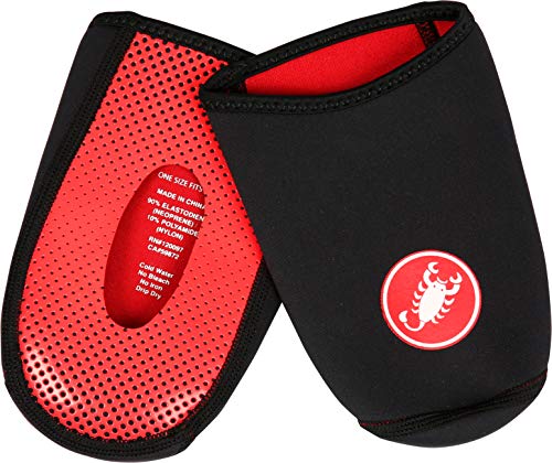 CASTELLI Toe Thingy 2, Fundas Para Zapatos Ciclismo Hombre, Negro, Talla Única