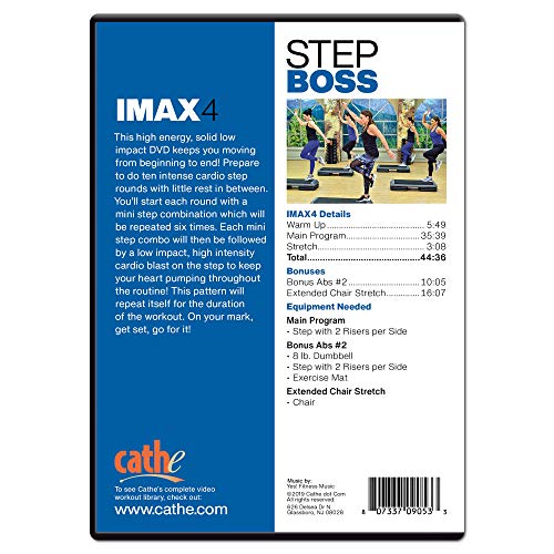 Cathe Friedrich Step Boss Series Imax 4 DVD [DVD]