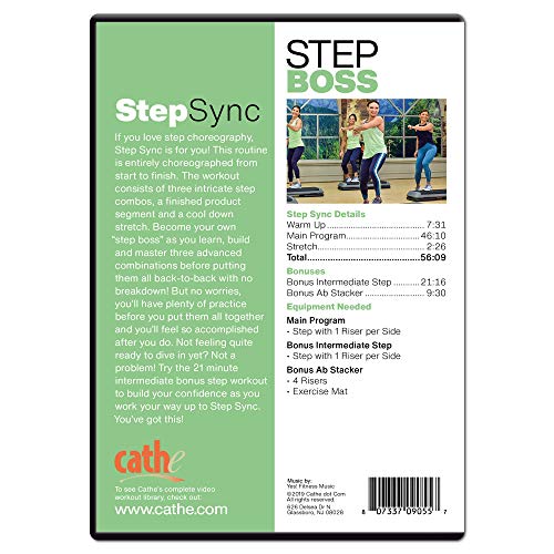 Cathe Friedrich Step Boss Series Step Sync DVD [DVD]