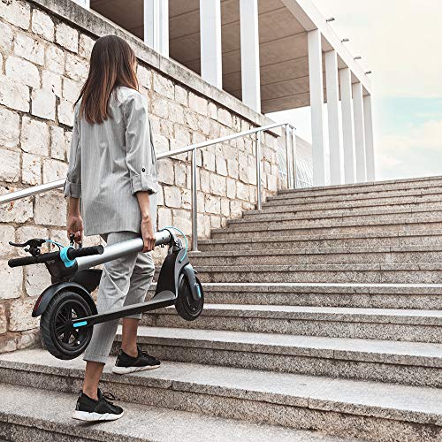 Cecotec Patinete eléctrico Bongo Serie A Connected, App Smartphone, Batería Intercambiable, Autonomía hasta 25 km, 3 Modos, Negro, Ruedas antirreventón de 8,5”, Potencia máxima de 700 W