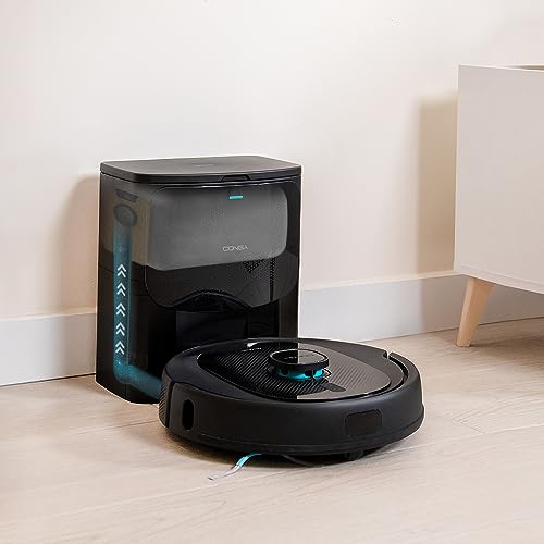 Cecotec Robot Aspirador Conga 8290 Immortal Ultra Power Home X-Treme. iTech Laser Eye, 7000 Pa, 280 m2, Room Plan, 10 Modos, Area restringida, Scrubbing, Total Surface, Bolsa de 3 L, App