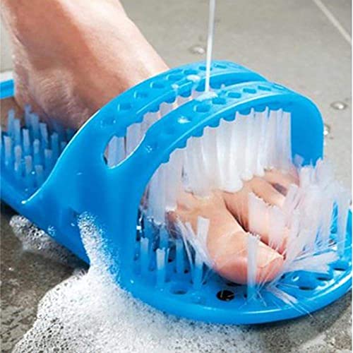 Cepillo para Pies de Ducha,Tianher 2 Piezas Cepillo para Limpiar los Pies con Copa de Succión Baño Chanclas Limpiador para Masaje Adherirse al Suelo Ducha Spa Masaje