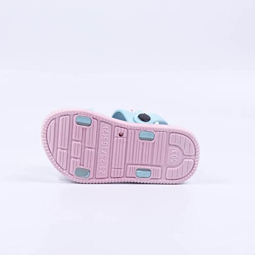 CERDÁ LIFE'S LITTLE MOMENTS, Sandalias Playa para Niña Fabricada en PVC y Estampadas con Personajes de Peppa Pig | Chanclas de Goma con Sujección al Talón-Licencia Oficial Hasbro, Rosa, 24 EU