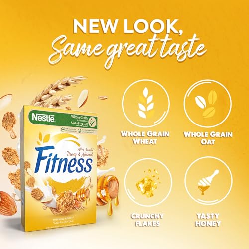 Cereal Fitness Miel y Almendra Desayuno - 355 g