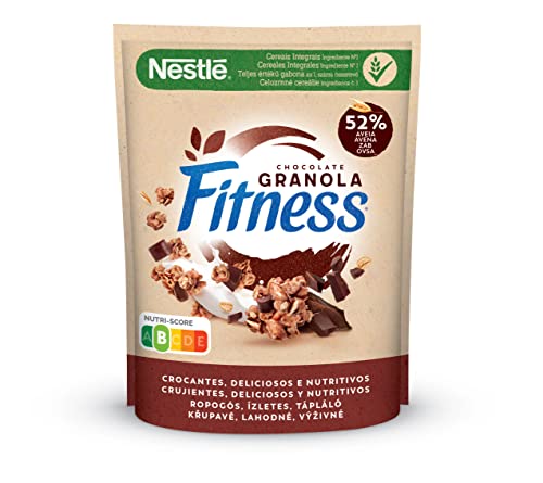 Cereales Nestlé Granola Nestlé Fitness Chocolate - 7 paquetes de 300 g