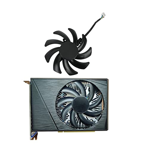 C'EsTBon LINGFE 87mm FDC10H12S9-C 12V 0.35A GTX1660S Tarjeta de gráficos Ventilador Compatible con Lenovo Nvidia Georce GTX 1660 Super Tarjeta de Video Joyous