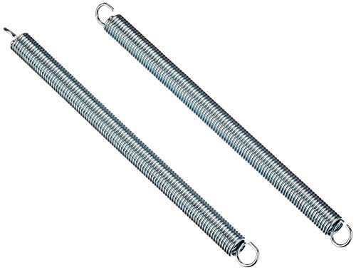 Chapuis RST5 resorte de tracción acero galvanizado, Gris, 140 mm, Set de 2 piezas