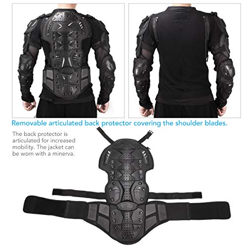 Chaqueta GES con armadura protectora para motocicleta, ropa de protección