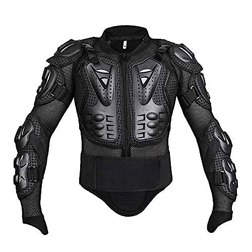 Chaqueta GES con armadura protectora para motocicleta, ropa de protección