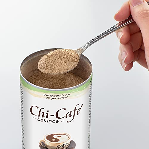 Chi-Cafe Balance con Café Verde Lata 450 g I Disfruta un Café Soluble Saludable¹ Rico en Fibra Calcio y Magnesio I Bueno para Intestino y Digestión¹ Energía² y Nervios³ I Vegano Sin Aditivos