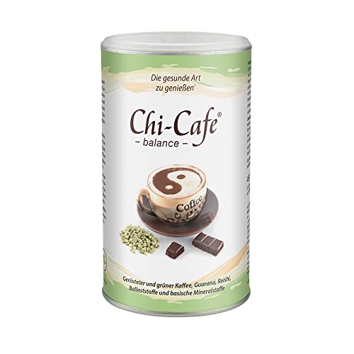 Chi-Cafe Balance con Café Verde Lata 450 g I Disfruta un Café Soluble Saludable¹ Rico en Fibra Calcio y Magnesio I Bueno para Intestino y Digestión¹ Energía² y Nervios³ I Vegano Sin Aditivos