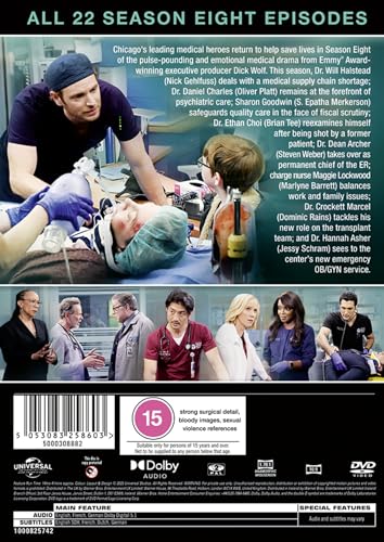 Chicago Med: Season Eight [DVD] [2022]