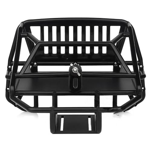 CHICHIYANG 1/10 RC Car Cage Negro Plástico Nylon Back Half Cage RC Car Accessory Piezas de repuesto para TRX-4 SCX10 SCX10 II