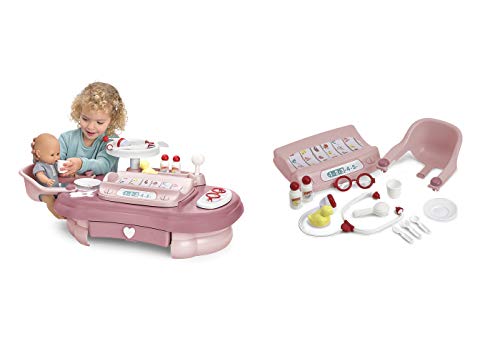 Chicos - Nursery Center de Enfermería Imitación. Juguete Completo con Set, 3 Espacios para cuidar a tu bebé con 13 Accesorios incluidos, A Partir de 3 años | Medidas: 57 x 29 x 79 cm (87458)