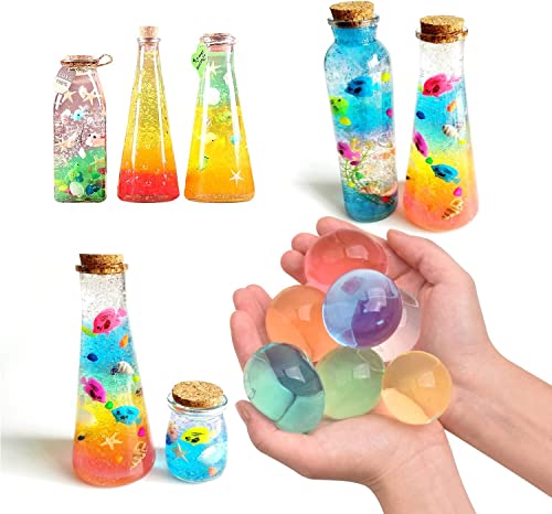 chimoo Perlas de Agua,150 Pcs Bolas de Gel No Tóxico y Ecológico, para Decoración de Jarrones para Flores y Plantas.