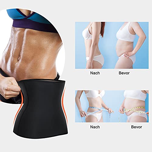 Chumian Faja Reductora Mujer Adelgazante Cinturón Reductora Fitness Neopreno Abdominal Adelgazar Shapewear Deporte Sudar Entrenamiento Faja Cintura