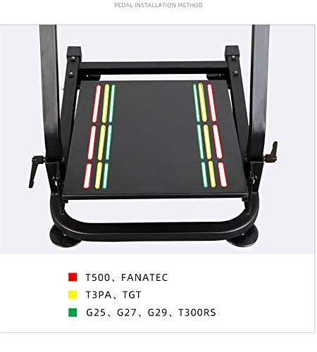 Cirearoa Soporte Profesional para Rueda de Carreras Simulador de Juegos de conducción para Logitech G25 G27 G29 G920 PS4 Xbox Fanatech T3PA TGT T300RS T300GT T500RS TGT T150 TS-PC CSL CSR CSW