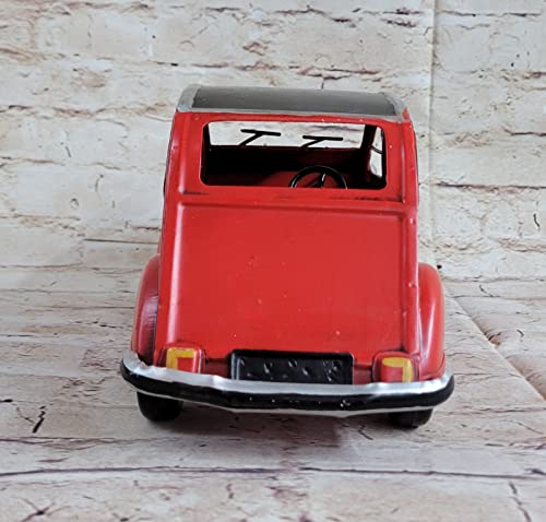 Citroen 2CV, rojo, modelo de coche, miniatura déjà montée, Welly 1:12 Venta de obras de arte