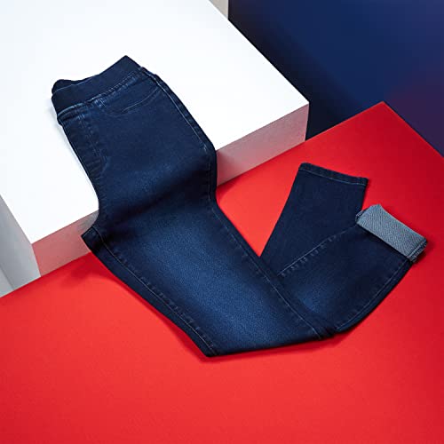 CityComfort Jeggings de Mujer Vaquero, Leggins Vaqueros Mujer Elasticos Pantalones Slim de Jeggings Elásticos para Mujer Azul Negro (Indigo Azul, 38)