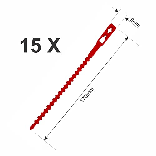 Cleverry 15 Sacos de Rafia para Escombros, 40 x 60 cm, sacos de arena para inundaciones, saco de tela de polipropileno para construcción, reutilizable, resistencia para 20kg, blanco