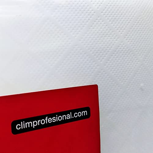 Clim Profesional Bobina Industrial Secamanos 2 Capas 100% Celulosa (Pack 2 bobinas). Ideal para Baños Públicos, Talleres, Cocinas y Areas de Alto Tráfico