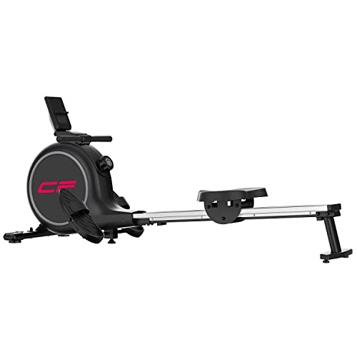 Clover Fitness - Máquina de Remo CF Rower 322, Remo magnetico Adultos Unisex, 1620x470x710mm