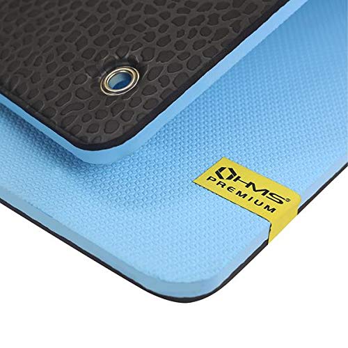 Club fitness mat with holes blue HMS Premium MFK02