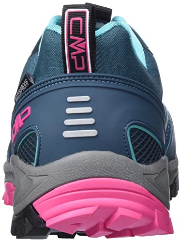 CMP Atik Wmn Wp Trail Running Shoes, Zapatillas de Correr, Mujer, Deep Lake Purple Fluo, 36 EU