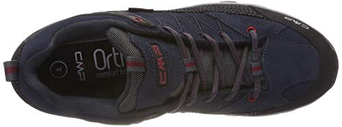 CMP Rigel Low Trekking Shoes Wp, Zapatos Hombre, Gris (Asphalt Syrah), 45 EU