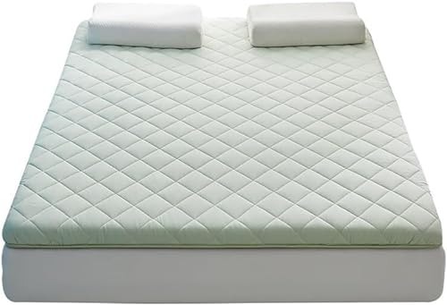 Colchón De Futón De Estilo Japonés, Colchón De Látex De Primera Calidad, Colchón Portátil Plegable Suave, Colchón De Tatami Enrollable Para Dormitorio, Sofá, Dormitorio, Sala De Estar ( Color : Pure w