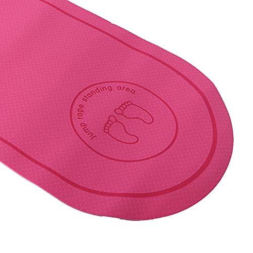 Colchoneta Para Saltar, Colchoneta Para Saltar La Cuerda 54,7 X 23,6 Pulgadas, Para Hacer Ejercicio Físico, Antideslizante, Colchoneta Para Saltar Con Cuerda Para Suelos De Gimnasio En Casa