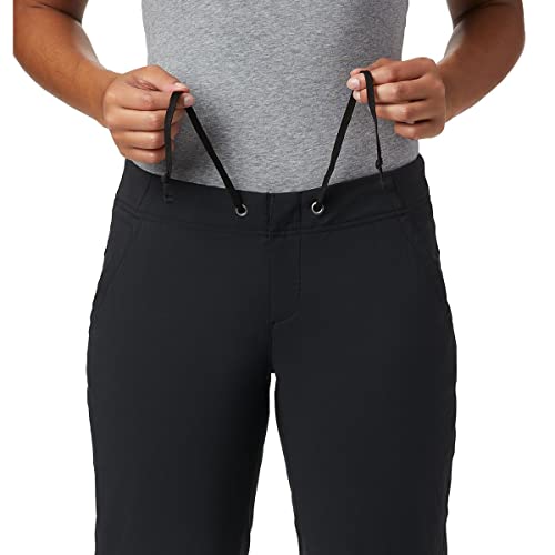 Columbia Anytime Outdoor Pantalones de Senderismo, Unisex, Negro, UK: Talla 14/18-"