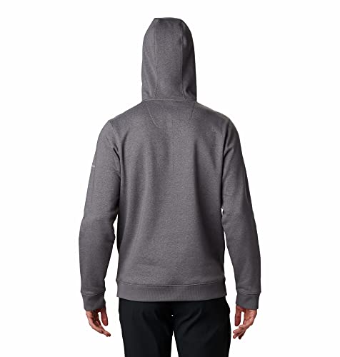 Columbia Hombre Hoodie Sudadera Con Capucha, City Grey Heather, Columbia Grey, S