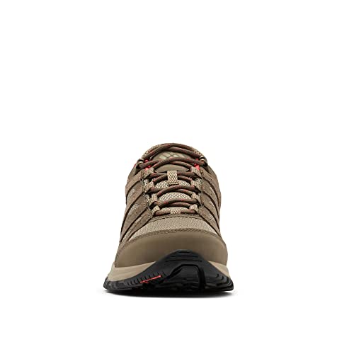 Columbia REDMOND III WATERPROOF Zapatillas De Senderismo Y Trekking impermeables Mujer , Marrón (Pebble x Red Coral), 39 EU