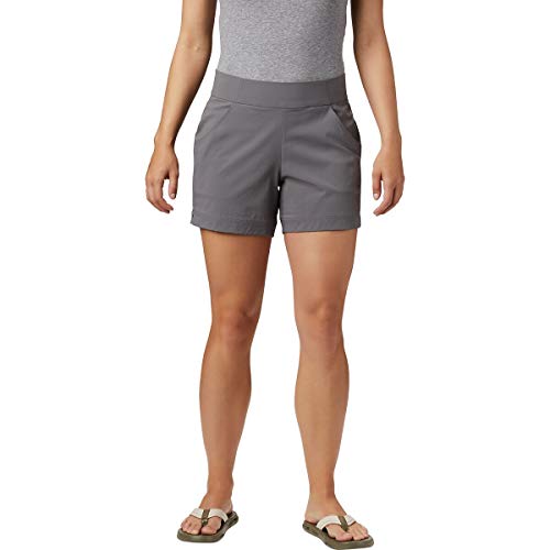 Columbia Women's Anytime Casual Shorts, Stain Resistant, Sun Protection, City Grey, X-Small x 5