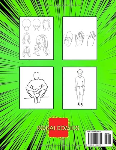 Cómo Dibujar Manga Y Anime Para Principiantes: Aprende a Dibujar increíbles Personajes Manga de todo tipo. Manual Completo con más de 120 Ilustraciones que puedes Reproducir paso a paso