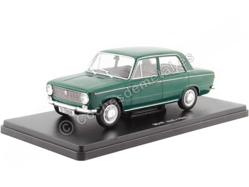 Compatible con 1969 Seat 124 Verde Coches Inolvidables 1:24 Editorial Salvat ES27