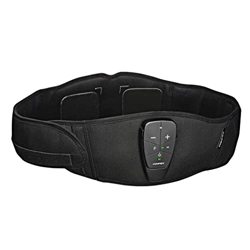 Compex Electroestimulador unisex para adultos Corebelt 1.0, negro, L/XL