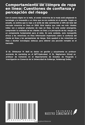 Comportamiento de compra de ropa en línea: Cuestiones de confianza y percepción del riesgo