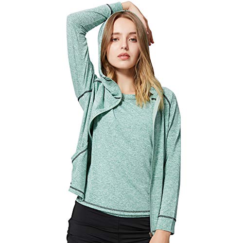 Conjunto Chandal Mujer Completo Conjuntos Deportivos para Mujer Deporta Ropa Chándal Traje Deportivo de jogging Yoga Set Conjunto de Gimnasio Ejercicio Entrenamiento Fitness Tenis Ropa (Verde, L)