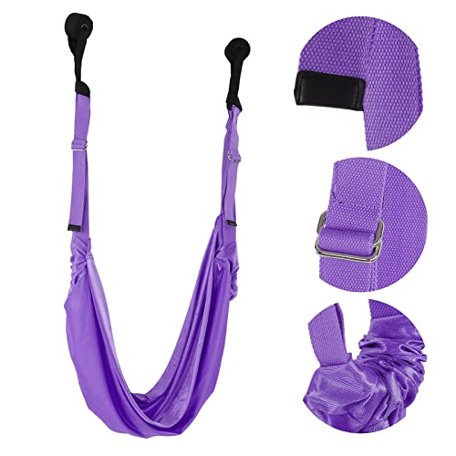 Conjunto de Columpio de Yoga, Correa de Estiramiento de Yoga, Cintura de Pierna, Estiramiento de Espalda, Hamaca de Yoga Ajustable, Columpio de Trapecio, Banda de Sportinggoods Suministros De Yoga