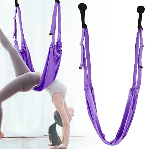 Conjunto de Columpio de Yoga, Correa de Estiramiento de Yoga, Cintura de Pierna, Estiramiento de Espalda, Hamaca de Yoga Ajustable, Columpio de Trapecio, Banda de Sportinggoods Suministros De Yoga