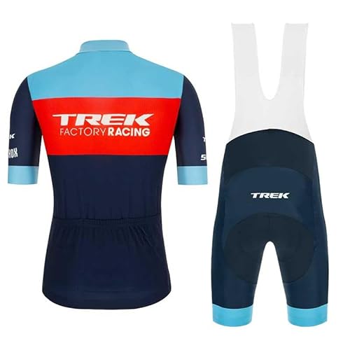 Conjunto de Ropa de Ciclismo Personalizada para Hombres Maillot de Manga Corta de Verano y Culotte con Tirantes y Acolchado para Equipos Pro