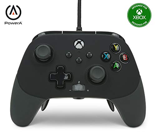 Controlador con cable PowerA FUSION Pro 2 para Xbox Series X|S, mando de videojuegos con cable, mando de juegos, funciona con Xbox One, 2 años de garantía del fabricante